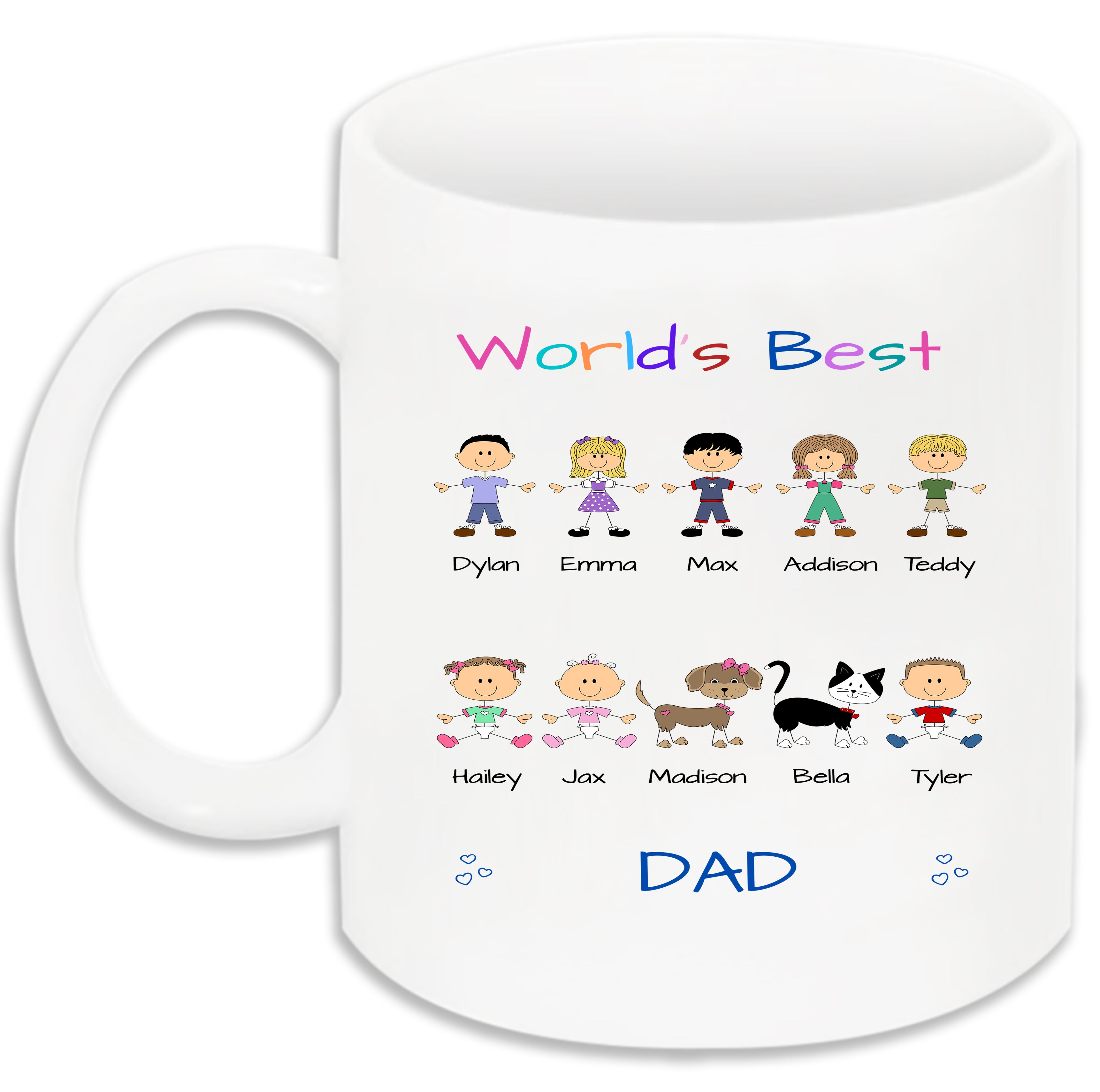 Personalized Worlds Greatest Grandpa Mug